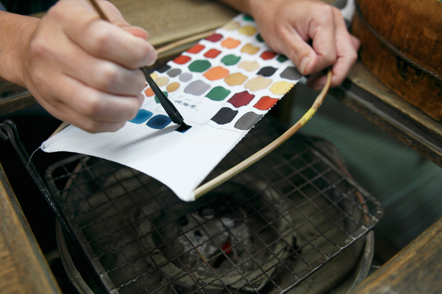 京友禅のパレット